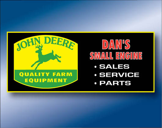 Signage Illustration for Small Engine Repair Shop